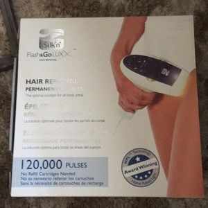 Silk’n flash & go lux hair removal